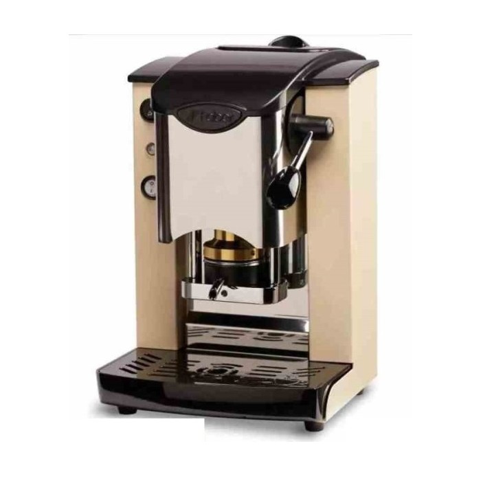 MACCHINA DA CAFFE' A CIALDE PLAST SLOT INOX SABBIA ABS NERO (SISABNBASOTT)