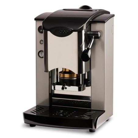 MACCHINA DA CAFFE' A CIALDE PLAST SLOT INOX GRIGIO ABS NERO (SIGRINBASOTT)