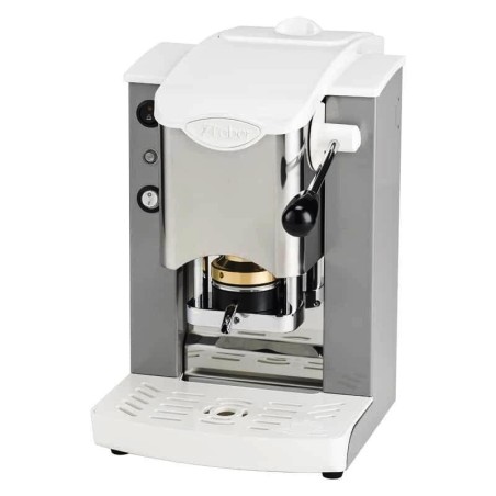 MACCHINA DA CAFFE' A CIALDE PLAST SLOT INOX GRIGIO ABS SILVER/BIANCO (SIGRIBBASOTT)