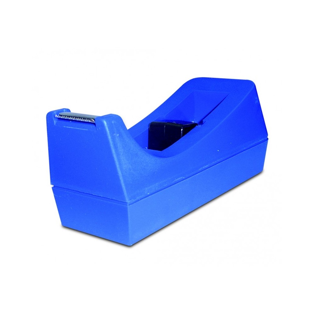 DISPENSER DA BANCO PER NASTRI ADESIVI 15X33CM - BLU