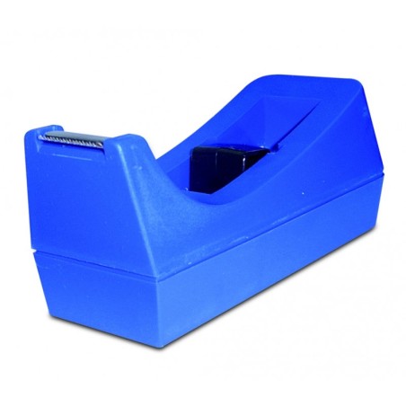 DISPENSER DA BANCO PER NASTRI ADESIVI 15X33CM - BLU