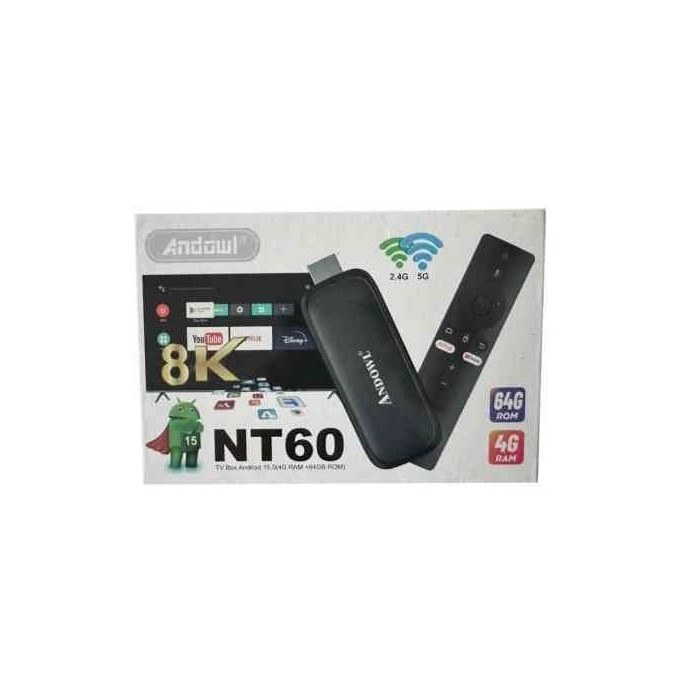BOX ANDROID NT60 TV STICK 8K 4+64GB