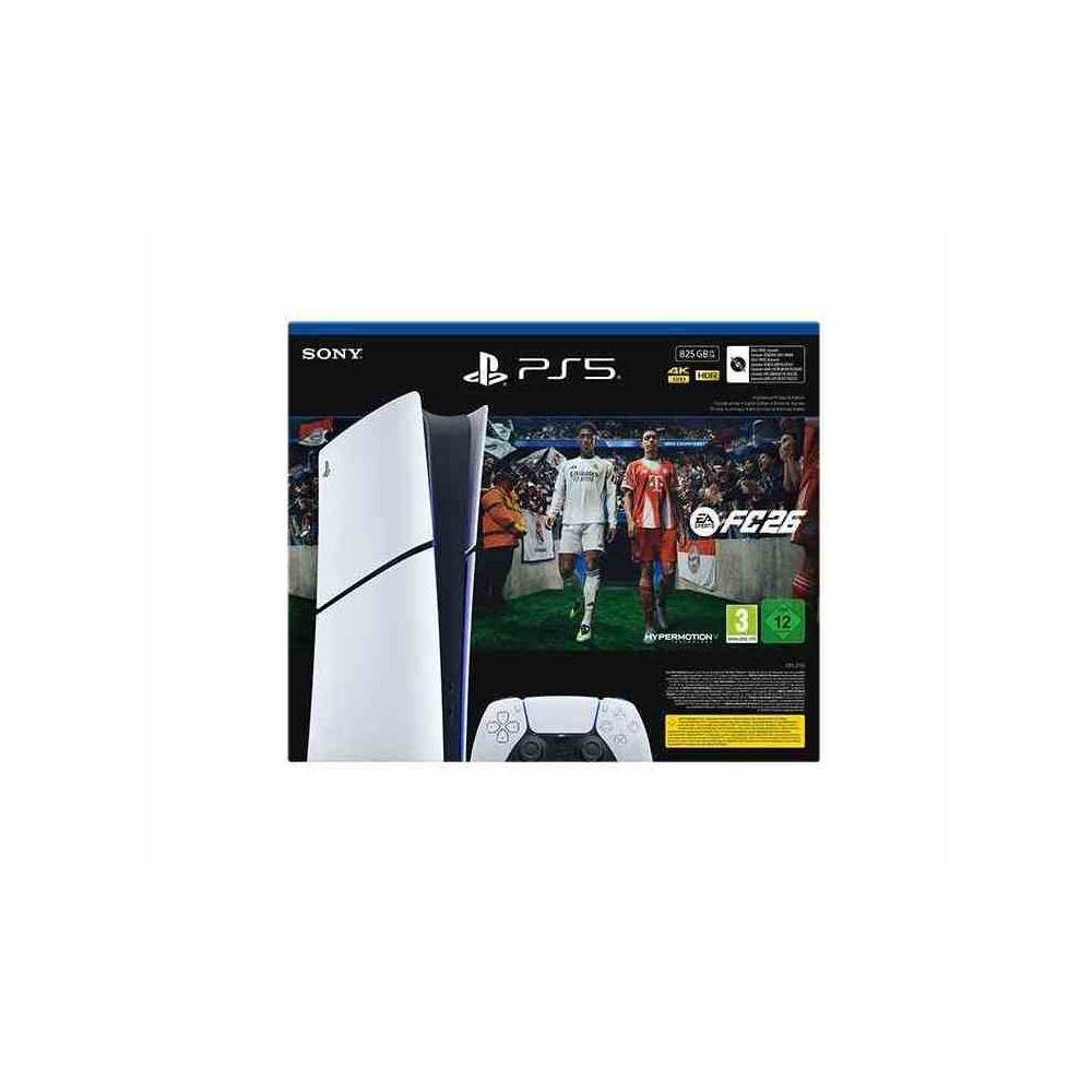 CONSOLE PLAYSTATION 5 PS5 825GB DIGITAL EDITION BUNDLE EA SPORT FC 26
