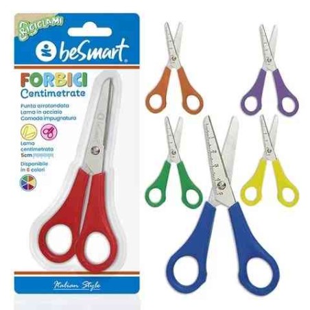 FORBICI CENTRIMETRATE - VARI COLORI ASSORTITI - 1 PEZZO (01040031)