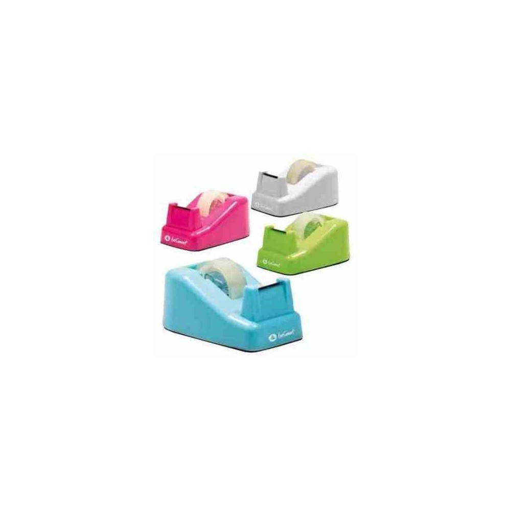 DISPENSER MINI DA BANCO PER NASTRI ADESIVI 15X10 - COLORI ASSORTITI BRILLIANTI - 1PZ (01300006)