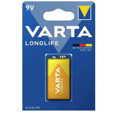 BATTERIA LONGLIFE 9V ALKALINA - 1PZ