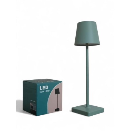 LAMPADA DA TAVOLO RICARICABILE CORDLESS - VERDE SALVIA