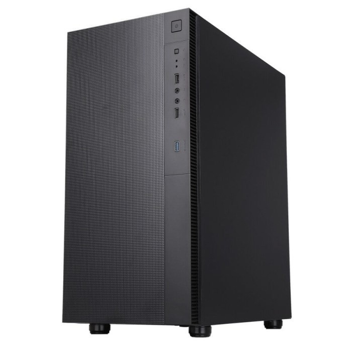 CASE GAMING SYLENT 03NP ITGCSY03NP - ALIMENTATORE 500W - FONOASSORBENTE - NERO