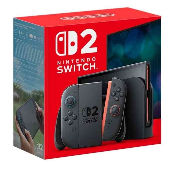 CONSOLE SWITCH 2 BLACK NERA