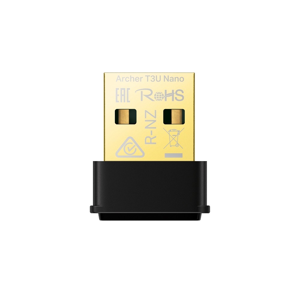 SCHEDA DI RETE WIRELESS USB 1300 MBPS ARCHER T3U NANO AC1300 MU-MIMO