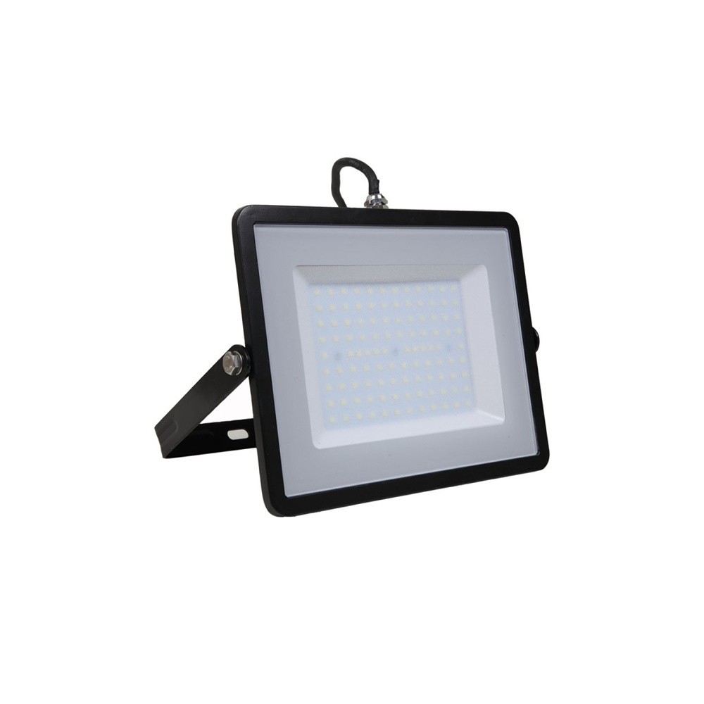 LAMPADA LED FARO 100W PROIETTORE SMD SAMSUNG CHIP G2 CORPO NERO 4000K (21413)