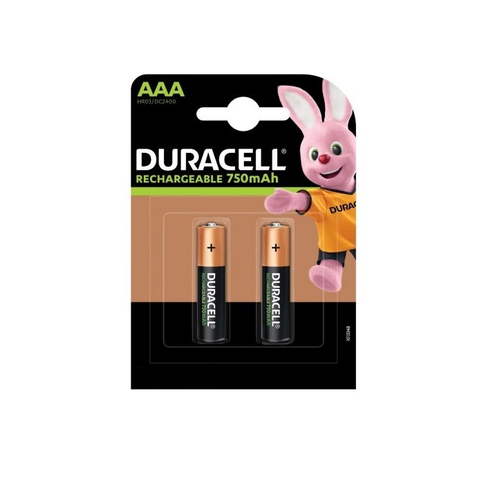 BATTERIE RICARICABILI MINISTILO AAA 750MAH CONF. 2PZ