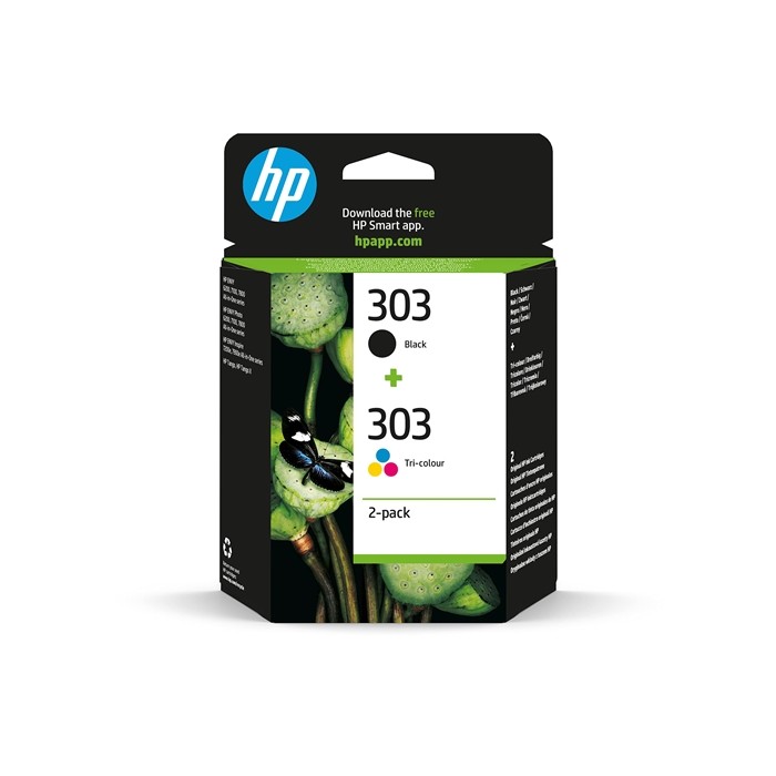 CARTUCCIA ORIGINALE 3YM92AE N.303 KIT NERO + COLORE