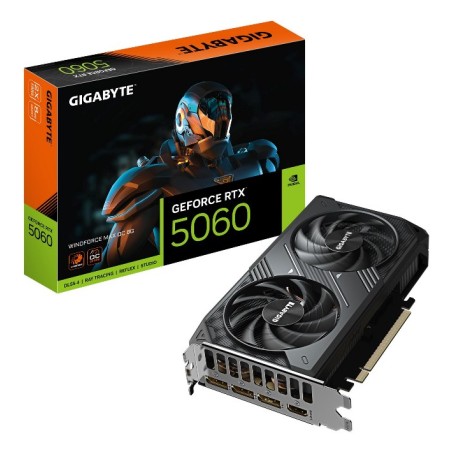 VERSIONE BULK SCHEDA VIDEO GAMING GEFORCE RTX 5060 WINDFORCE MAX OC 8GB BULK (GV-N5060WF2MAX OC-8GD)