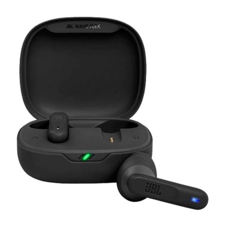 (OUTLET) AURICOLARI BLUETOOTH WAVE FLEX + CUSTODIA RICARICA - COLORE NERO (JBLWFLEXBLK)