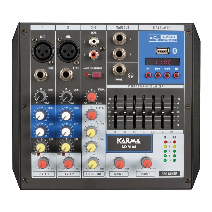 MIXER MXP 04 MICROFONICO PER DJ