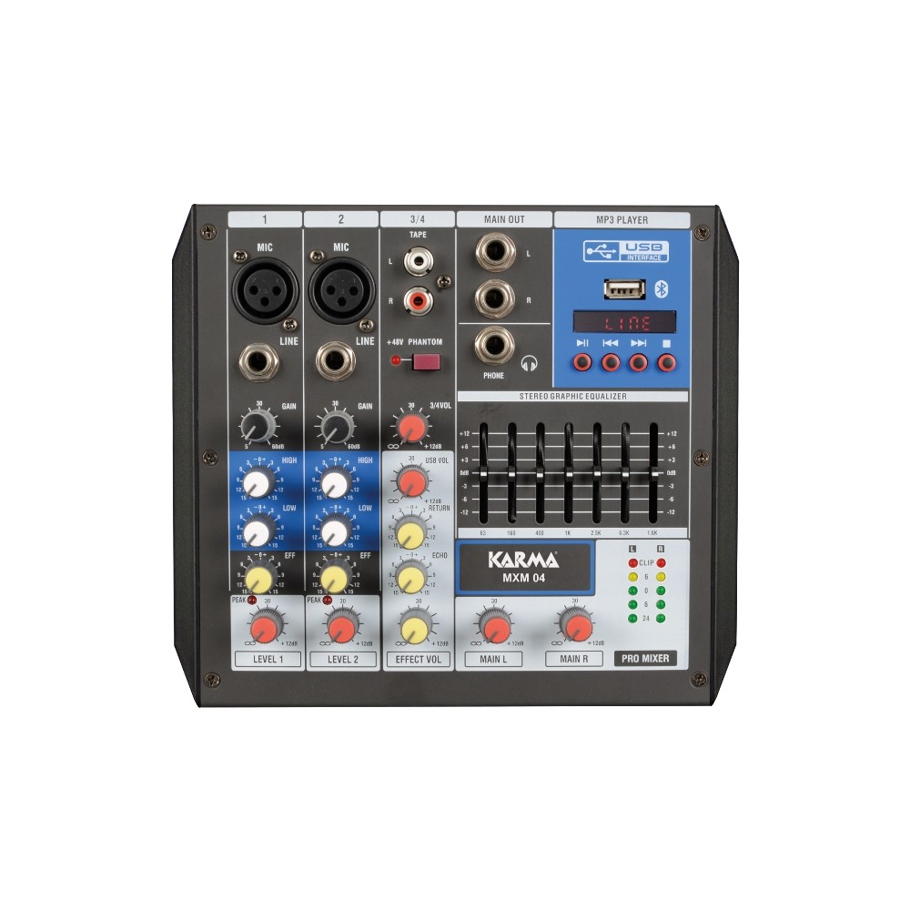 MIXER MXP 04 MICROFONICO PER DJ