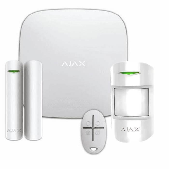 ANTIFURTO KIT ALLARME WIRELESS STARTERKIT 4G SENZA FILI (HUB 2.4G+ MOTIONPTOTECT + DOORPROTECT + SPACECONTROL) - 51174.134.WH1