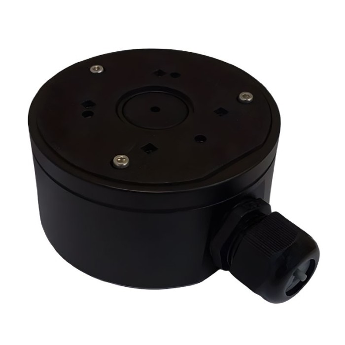 SCATOLA DI MONTAGGIO JUNCTIONBOX 118X59 AJ-88882 NERO