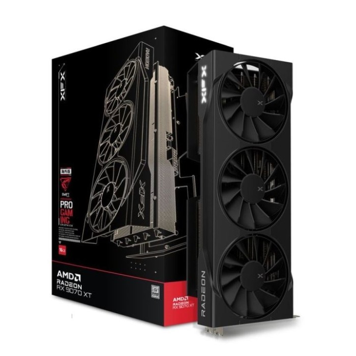 SCHEDA VIDEO RADEON RX9070 XT TRIPLE FAN GAMING ED. 16 GB (RX-97TSWF3B9)