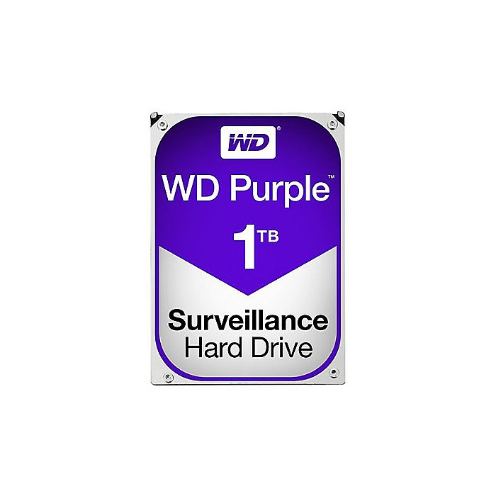HARD DISK PURPLE 1 TB SATA 3 3.5" (WD10PURZ)