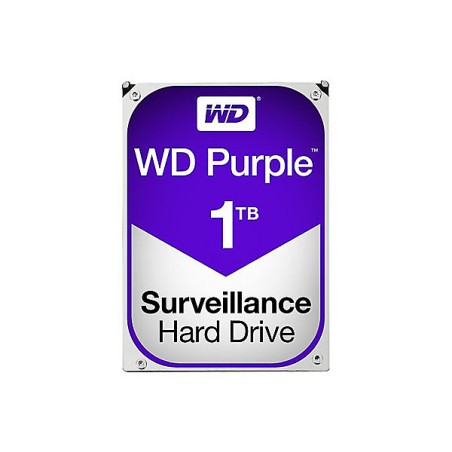 HARD DISK PURPLE 1 TB SATA 3 3.5" (WD10PURZ)