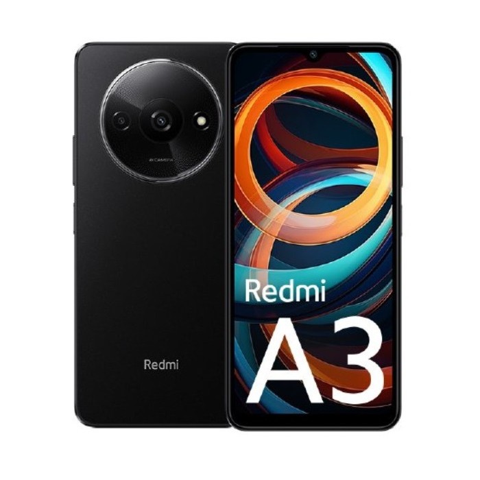 SMARTPHONE REDMI A3 3+64GB MIDNIGHT BLACK NERO