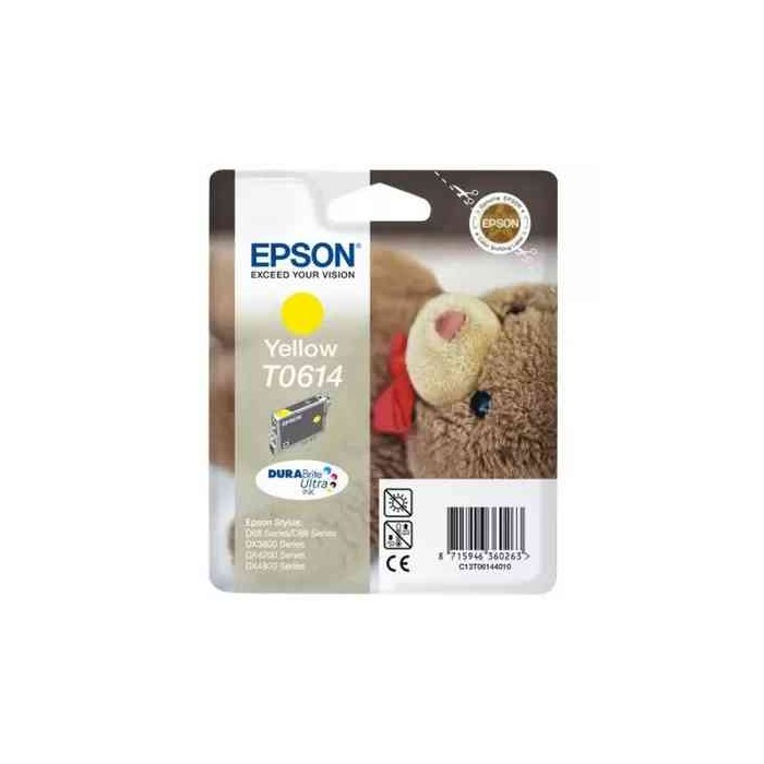CARTUCCIA ORIGINALE N.T0614 (C13T06144020) GIALLO