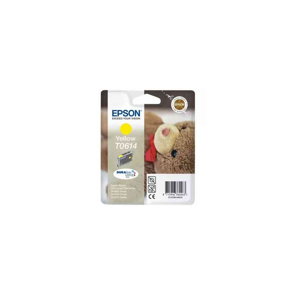 CARTUCCIA ORIGINALE N.T0614 (C13T06144020) GIALLO