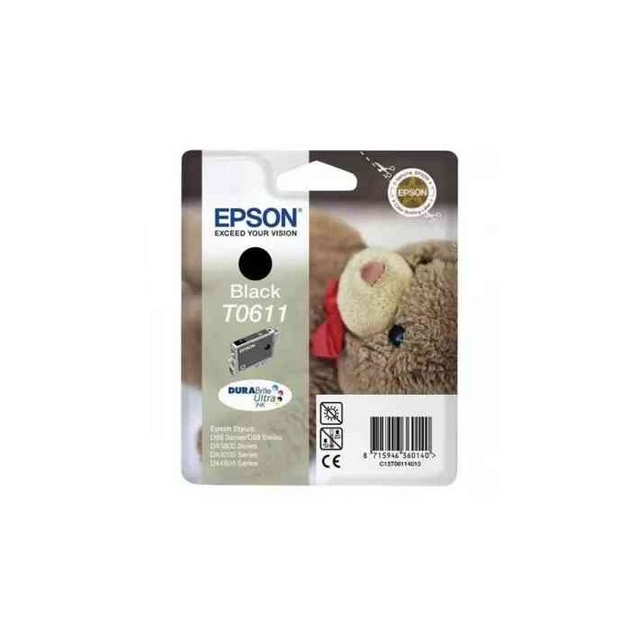 CARTUCCIA ORIGINALE N.T0611 (C13T06114010) NERO