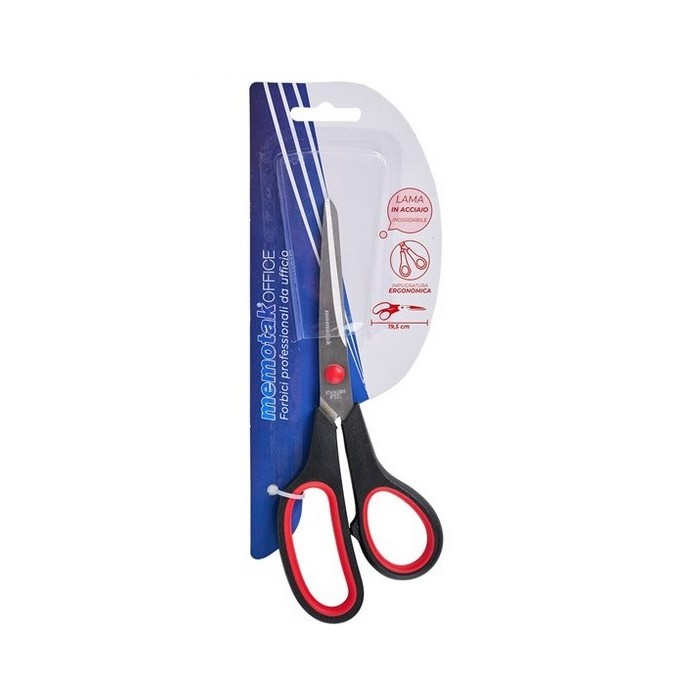 FORBICI DA UFFICIO 19.5CM MANICO ABS - 1 PEZZO (12473)