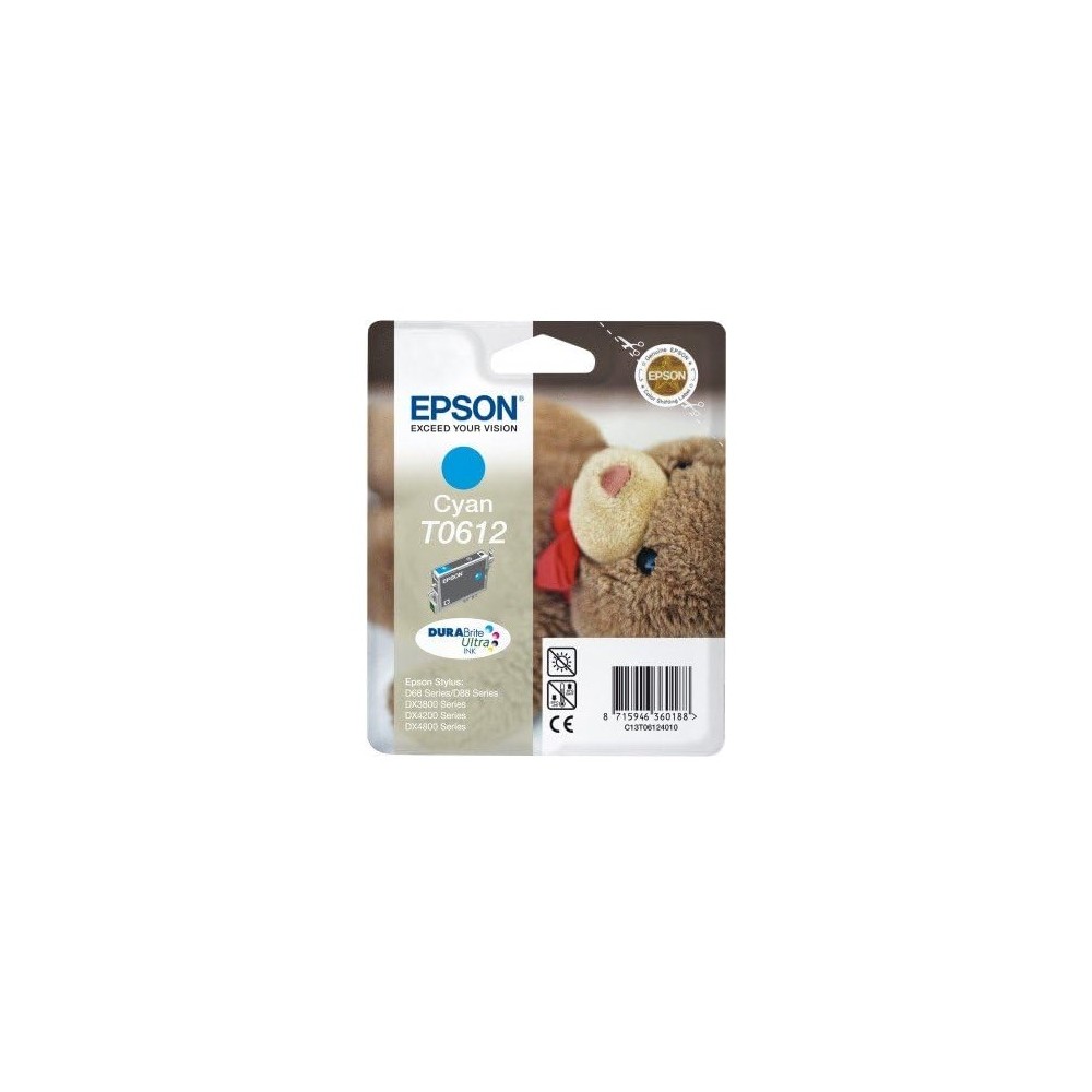 CARTUCCIA ORIGINALE N.T0612 (C13T06124010) CIANO