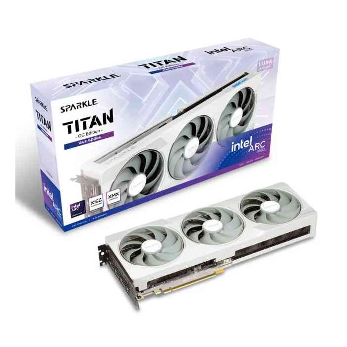 SCHEDA VIDEO INTEL ARC B580 12 GB TITAN OC (SB580TW-12GOC)