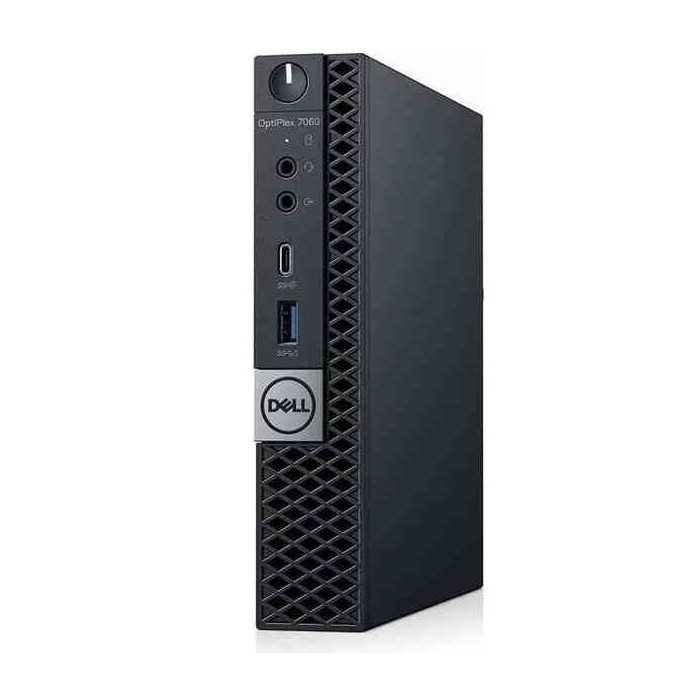 PC OPTIPLEX 7060 MICRO INTEL CORE I5-9500T 8GB 256GB NVME SSD WINDOWS COA - RICONDIZIONATO - GAR. 6 MESI