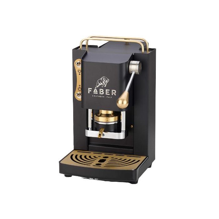 MACCHINA DA CAFFE' A CIALDE MINI DELUXE PRO BLACK INOX