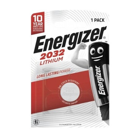 BATTERIE CR2032 3V LITIO 1PZ (2032 LITHIUM)