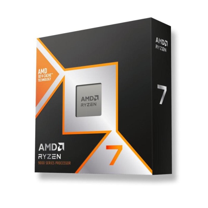 CPU RYZEN 7 9800X3D AM5 4.7 GHZ BOX (100-100001084WOF)