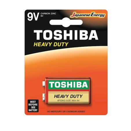 BATTERIA HEAVY DUTY ZINCO-CARBONIO 9V 1PZ