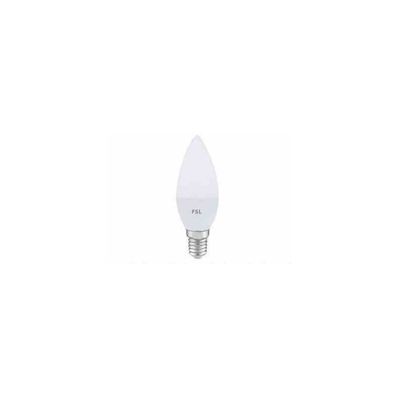 LAMPADA LED CANDELA C37 E14 5.5W 3000K LUCE CALDA (FLC37B6W30K14)