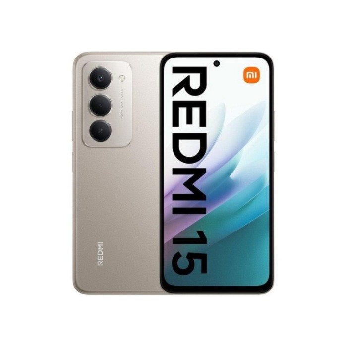 SMARTPHONE REDMI 15 8+256GB TITANIUM GRAY GRIGIO 4G DUAL SIM