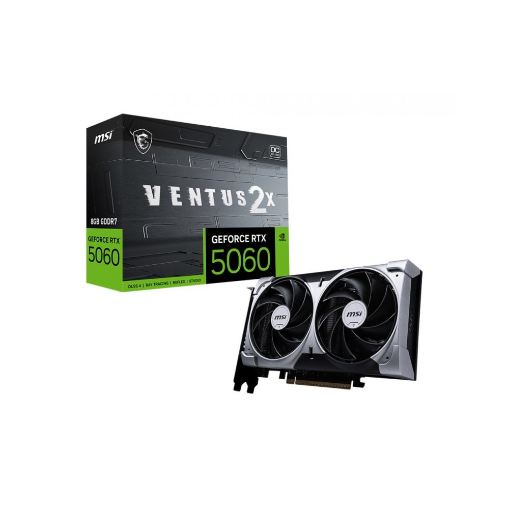 SCHEDA VIDEO GEFORCE RTX 5060 8G VENTUS 2X OC 8 GB DDR7 (V537-002R)