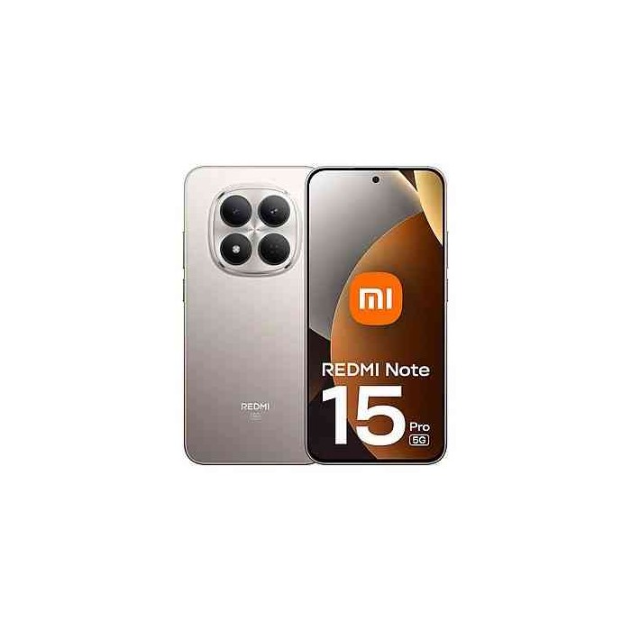 SMARTPHONE REDMI NOTE 15 PRO - 8+256GB 4G TITANIUM