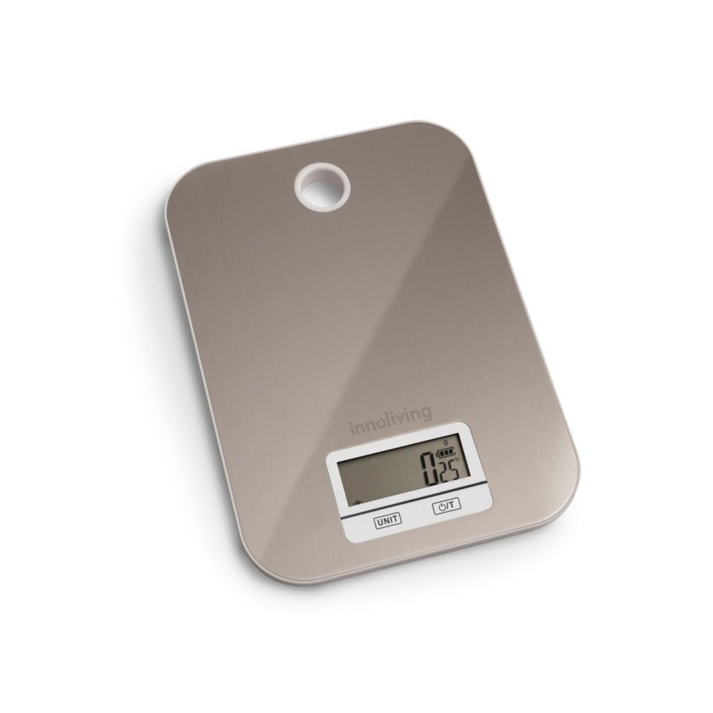 BILANCIA DA CUCINA DIGITALE (INN-134) ACCIAIO