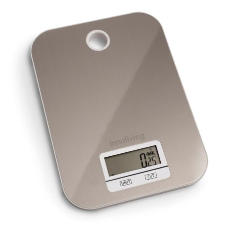 BILANCIA DA CUCINA DIGITALE (INN-134) ACCIAIO