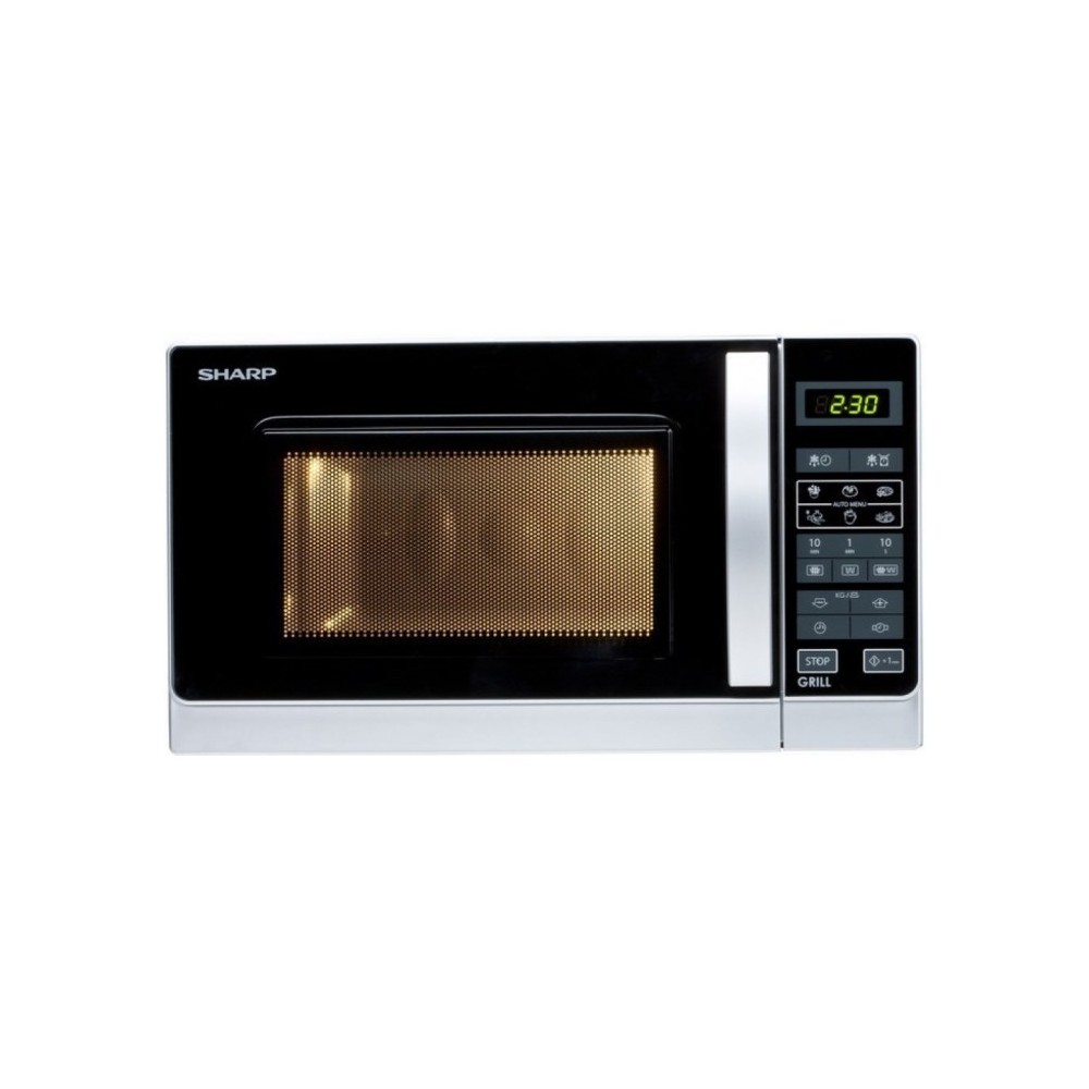 FORNO MICROONDE R642INW 20LT. CON GRILL - SILVER - GARANZIA ITALIA