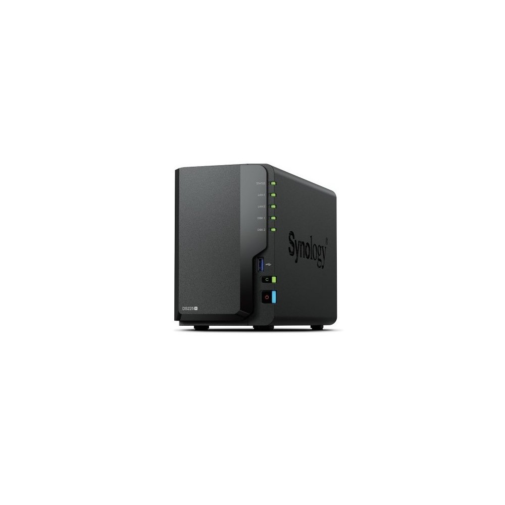 NAS DISKSTATION DS225+ NERO 2 VANI
