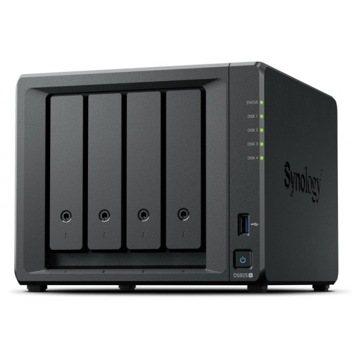 NAS DISKSTATION DS925+ NERO 4 VANI