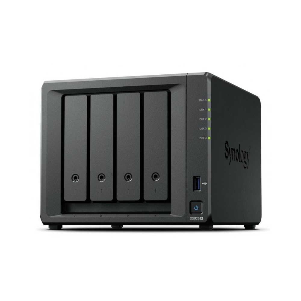 NAS DISKSTATION DS925+ NERO 4 VANI