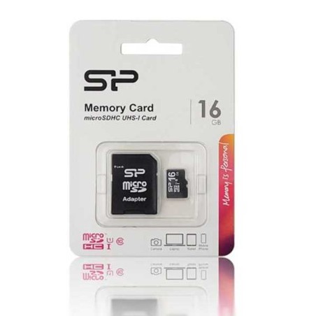 TRANS FLASH 16 GB UHS-I CLASS 10 CON ADATTATORE (SP016GBSTH010V10SP)