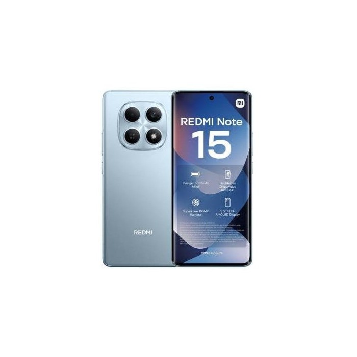 SMARTPHONE REDMI NOTE 15 - 6+128GB 4G GLACIER BLUE